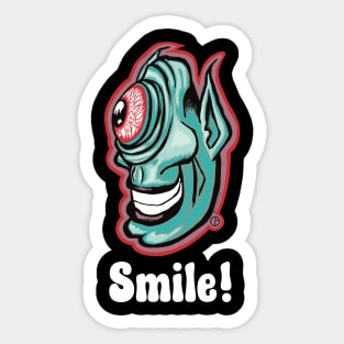 Sy Klopz Smile! Sticker